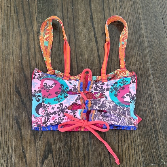 EUC Majji Reversible Bohemian Bikini Set Sz S - Picture 3 of 13